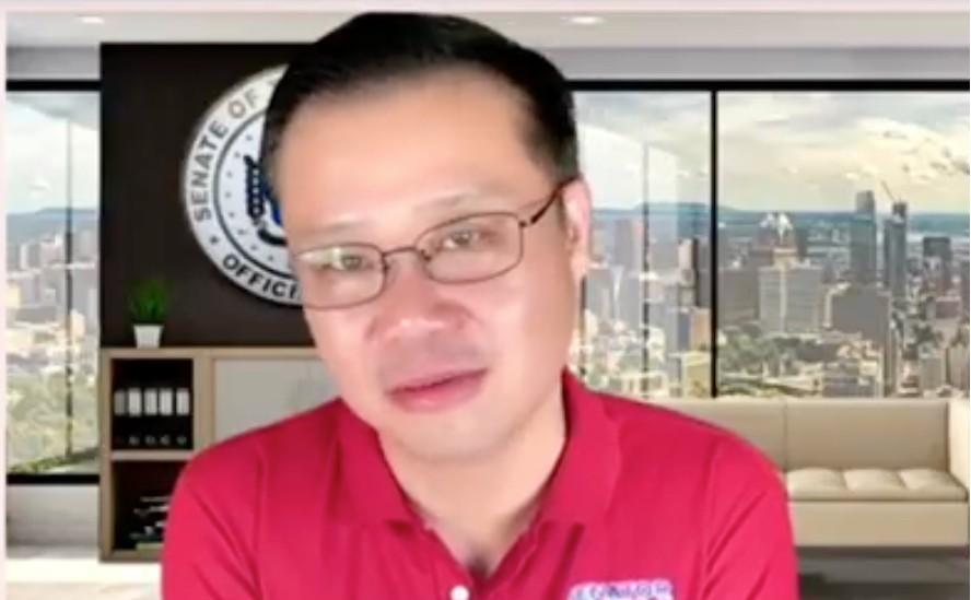 菲律宾参议员舍温·加查利安对一条新闻做出了回应，该新闻称，另一位参议员的一名工作