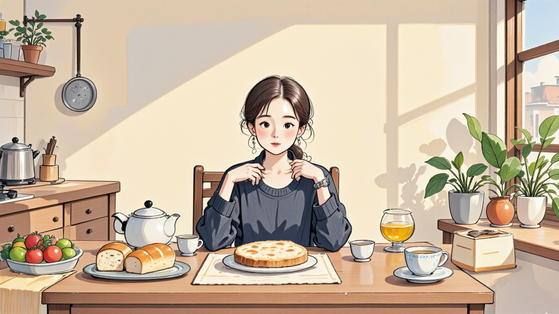 那个被生活灌到"七分饱"的女孩，终于学会了挑食