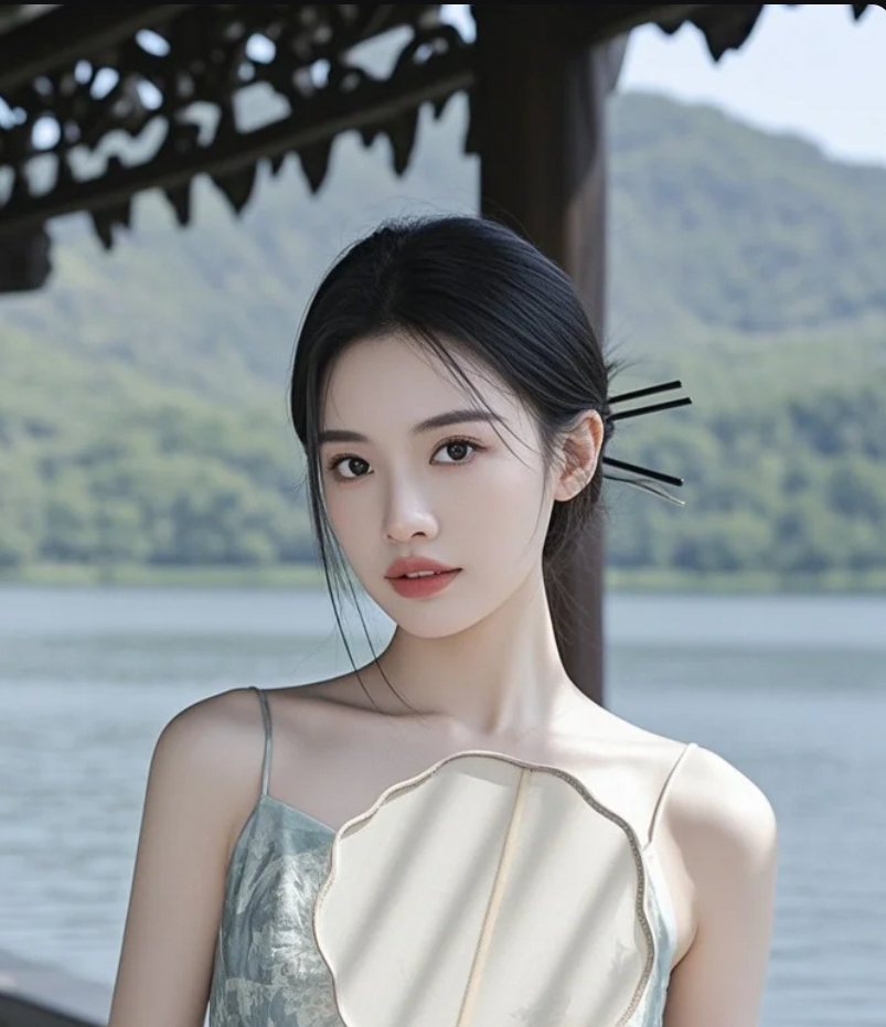 她不说话，却胜过千言万语