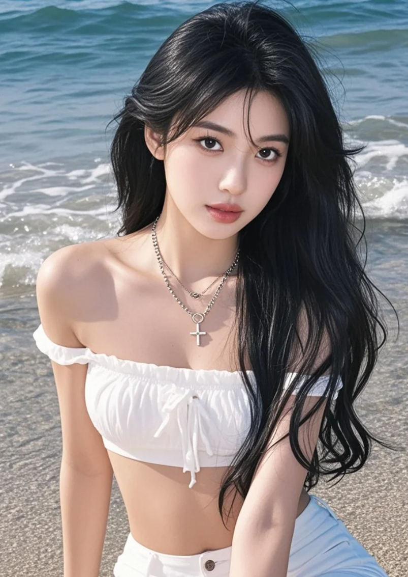 她的美，让我忘记了呼吸