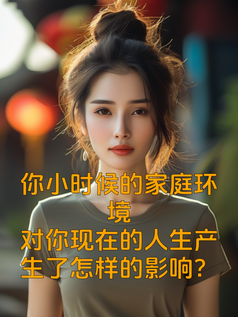 你小时候的家庭环境对你现在的人生产生了怎样的影响？