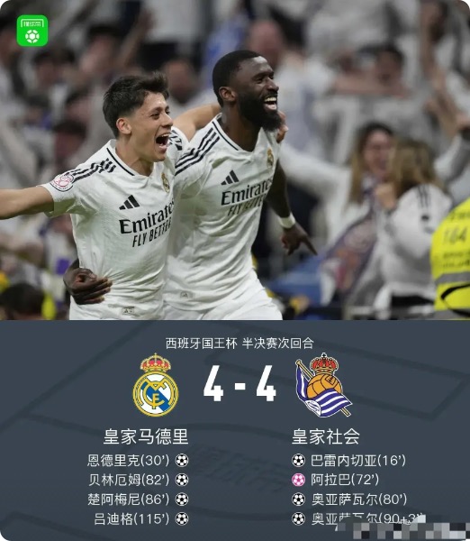皇马就这状态还想着三冠王呢？这后防线简直就是灾难级的表现啊。
这阿拉巴“两球一助