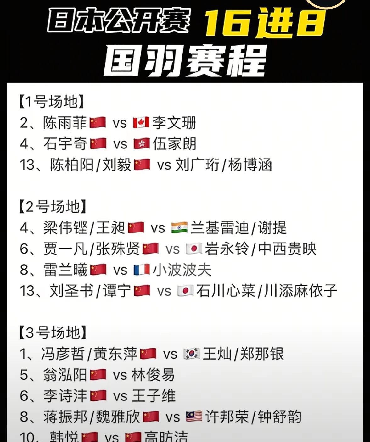 男单打昨天惊喜不断，两人将世界第一和第二击败淘汰！