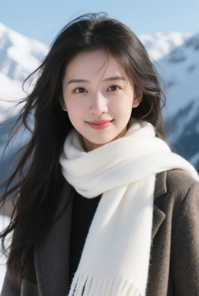 身披风雪，静立于世界之巅