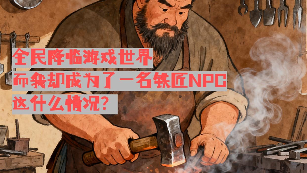 全民降临游戏世界，而我却成为了一名铁匠NPC，这什么情况？