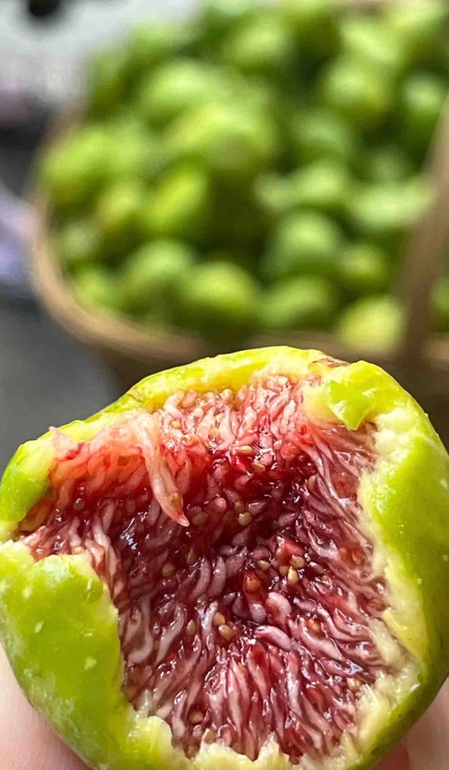 甜蜜无花果，山东威海的限定水果，好好吃！