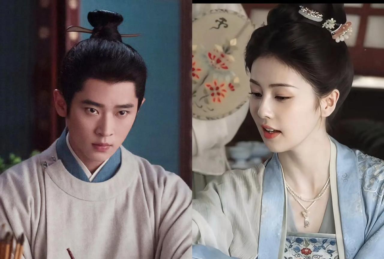 白鹿丞磊《莫离》剧照。“以婚之名，入世重逢。云闲风静晴昼里，浅笑低言假亦真。”静