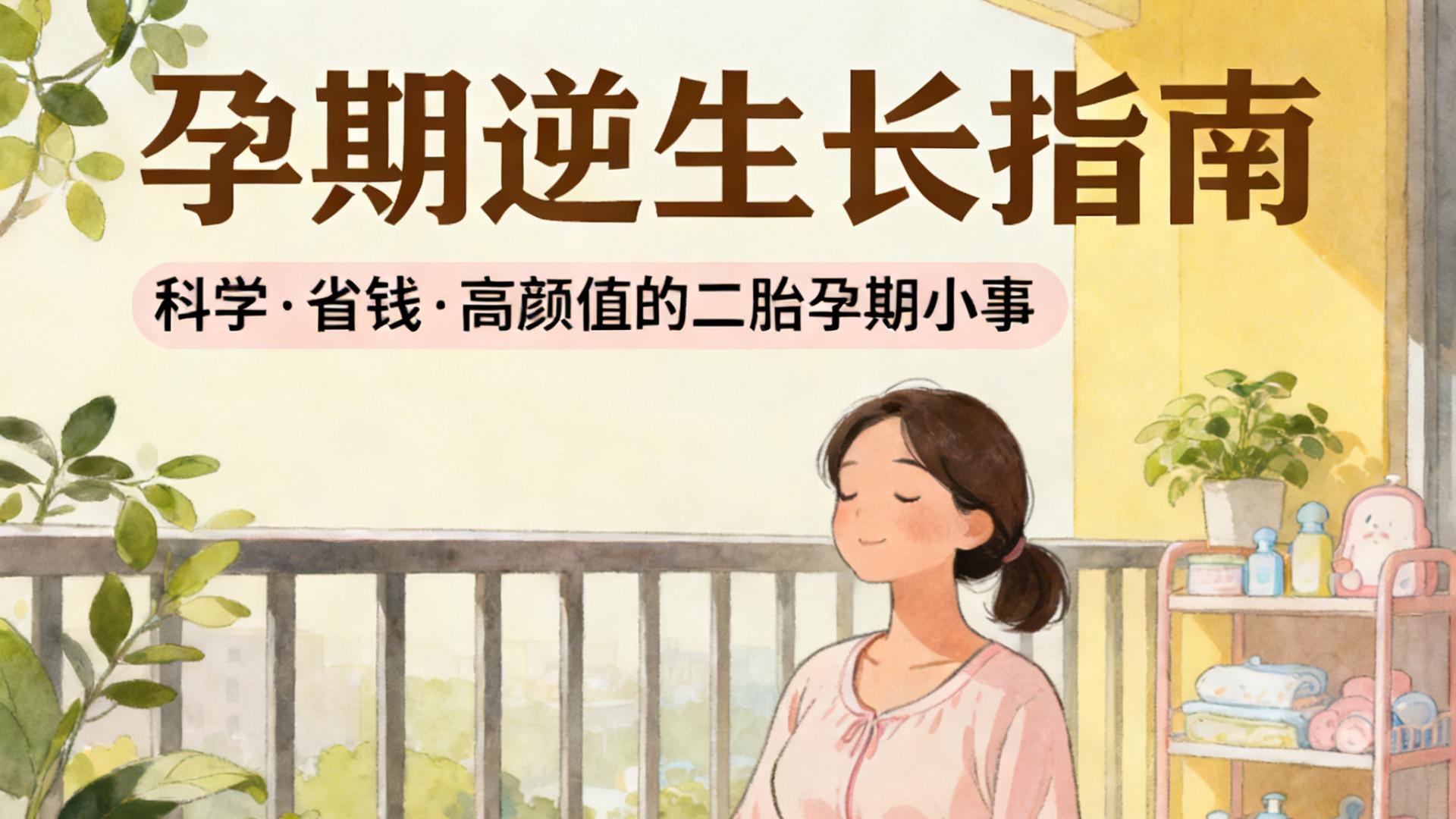 孕期坚持这10件小事，二胎也能“逆生长”——科学＋省钱＋高颜值，一篇全打包