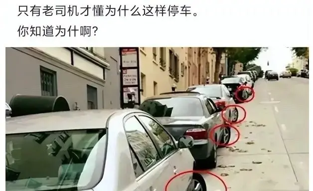 问一下老司机，为什么这样停车？