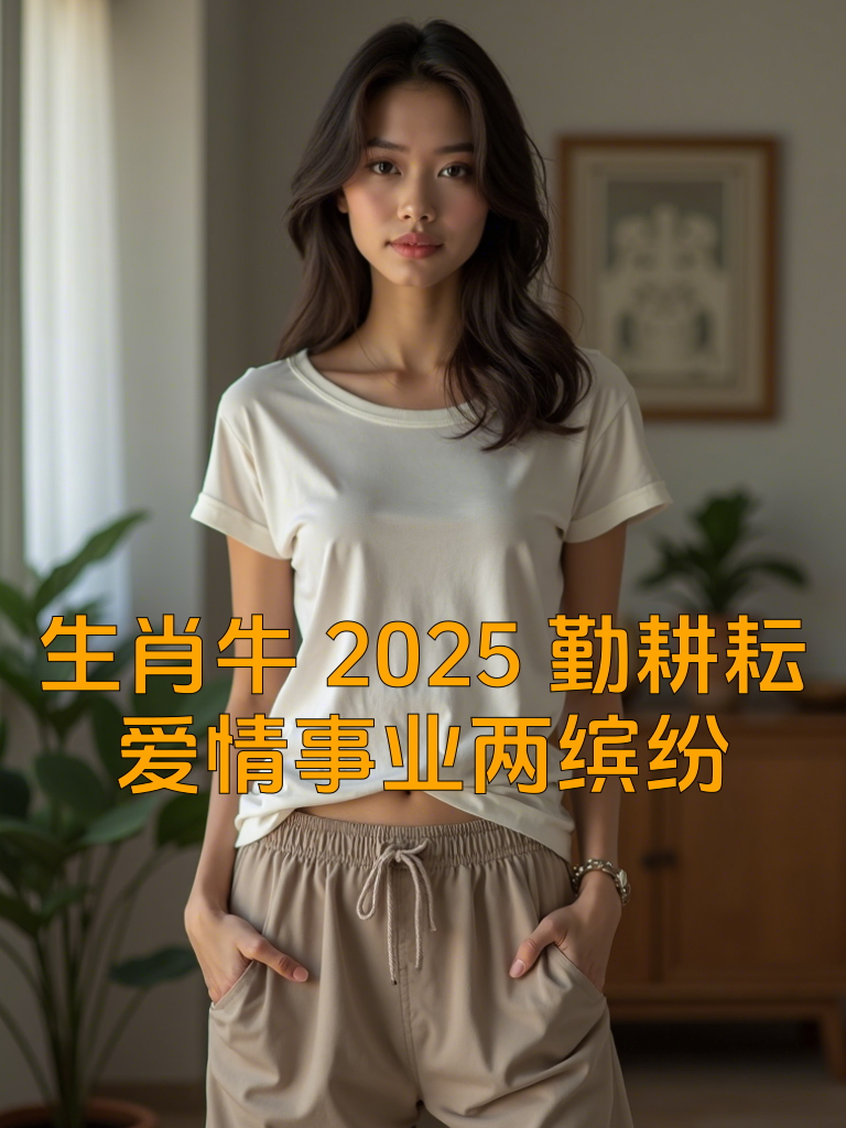 生肖牛2025勤耕耘，爱情事业两缤纷