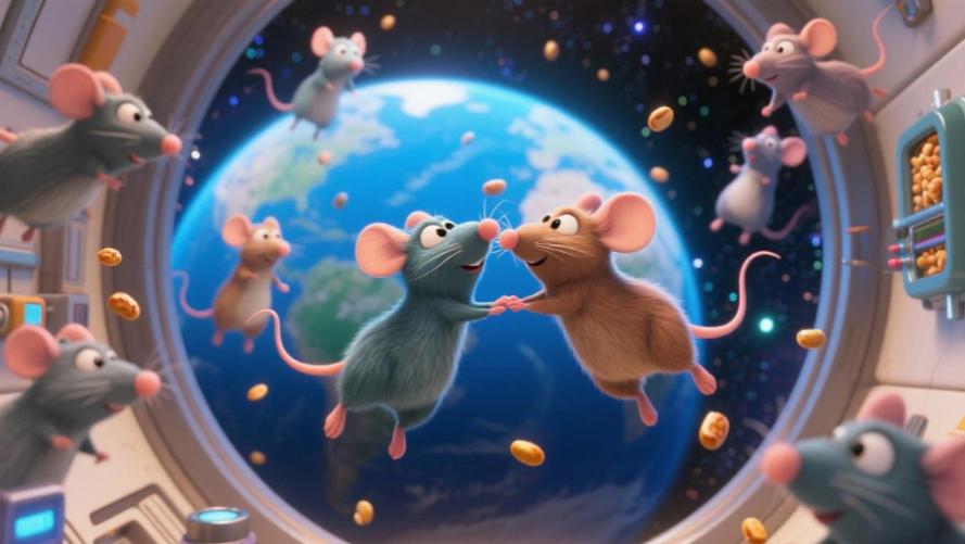 太空鼠宝引爆生殖革命！人类离太空生子还有多远？