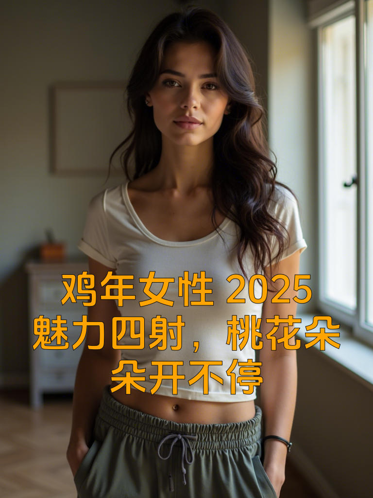 鸡年女性2025：魅力四射，桃花朵朵开不停