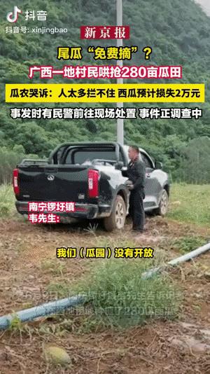 大家认为是什么原因导致本村和邻村村民，会去本村村民承包的地里，采摘他家种植的西瓜