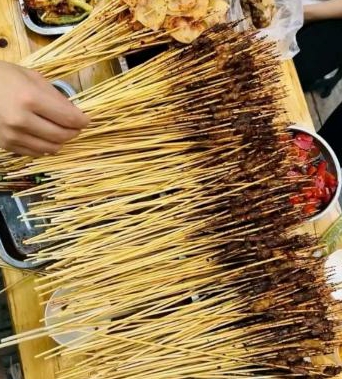 南方的肉串 看看北方的!
