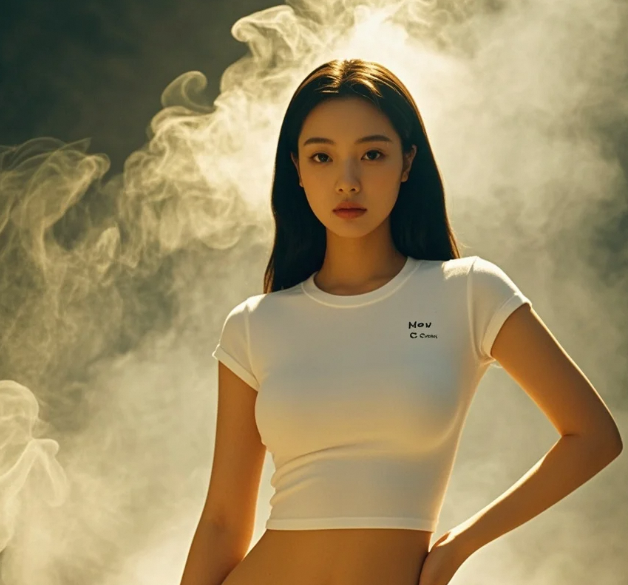 薄雾轻纱掩映身姿 丰盈曲线令人屏息凝神