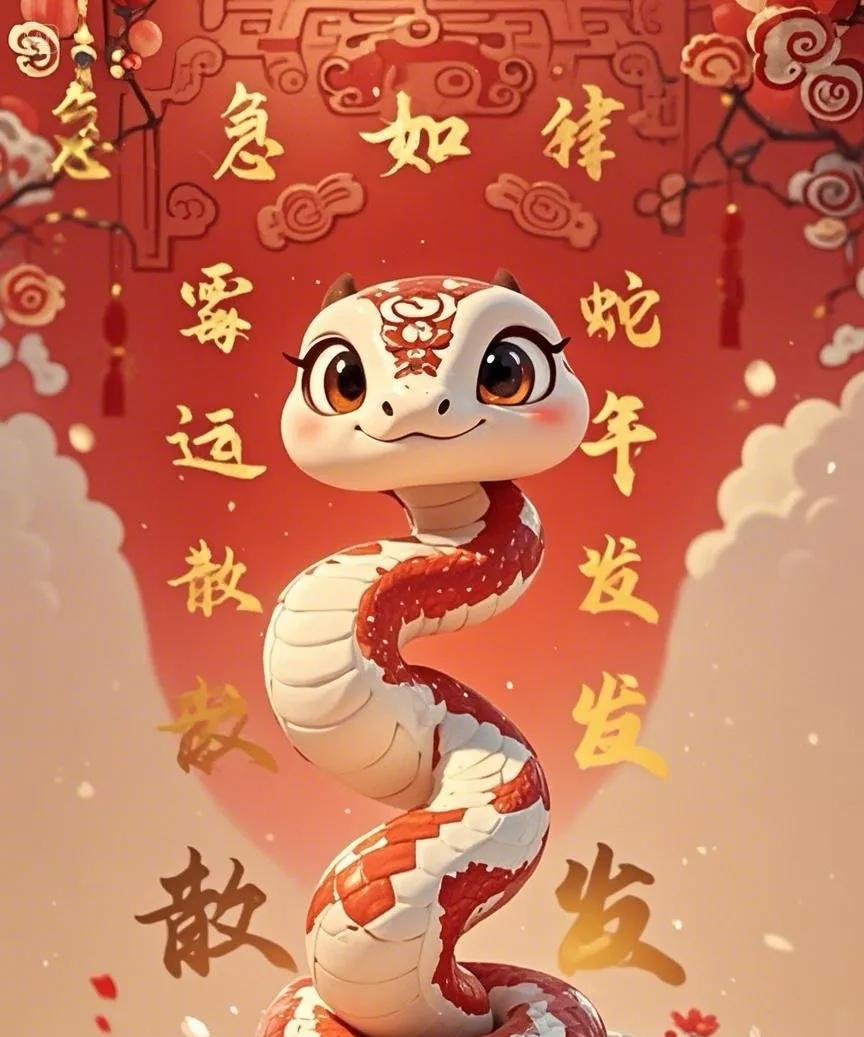 属蛇之人听好了，今晚之后迎吉兆！对头病患小人消，烦恼忧愁都抛掉。财帛星君来报到，