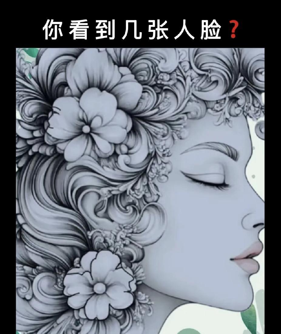 挑战眼力！这幅画藏几张人脸？我猜你数不全