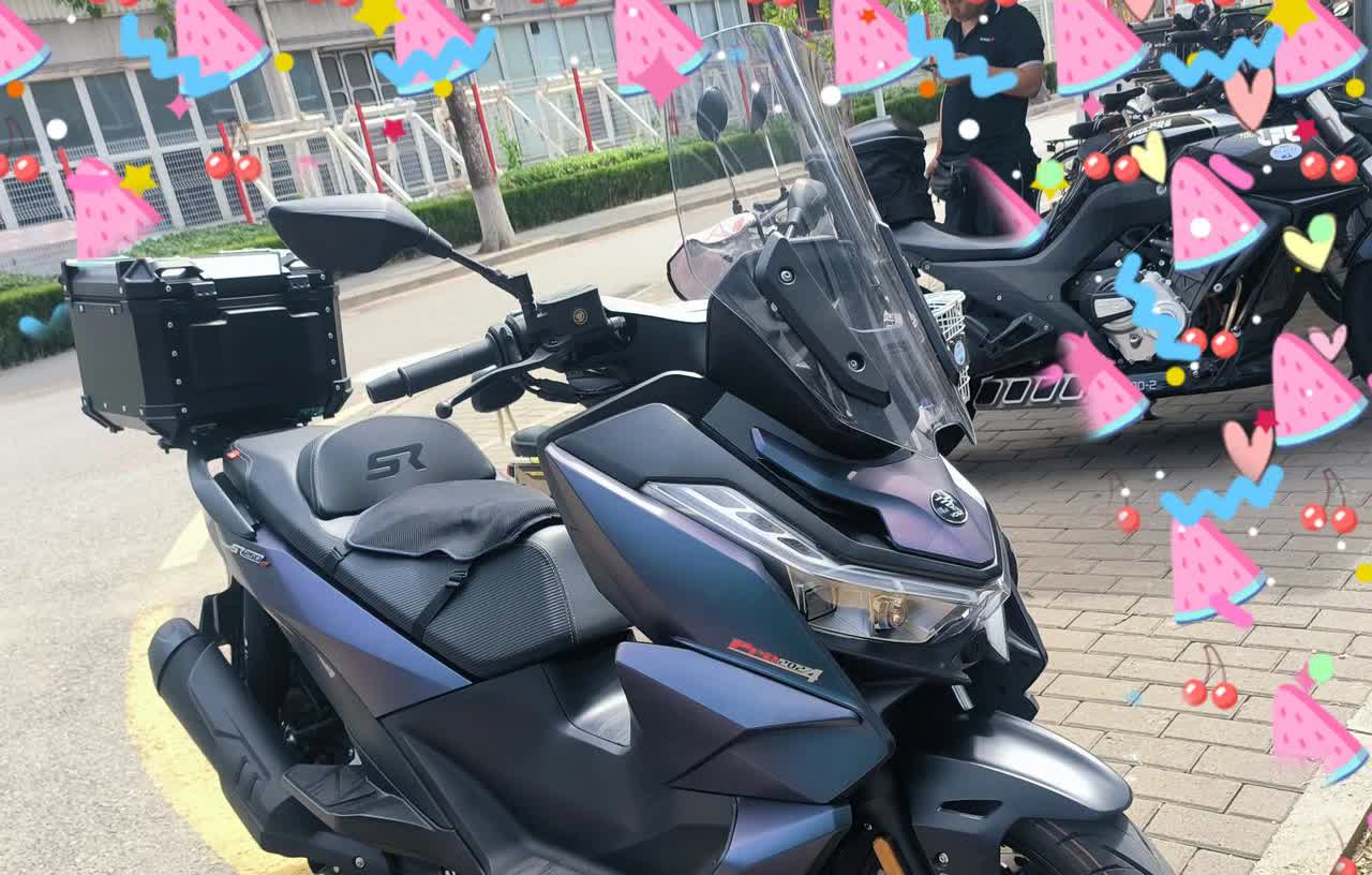 无极这个踏板换了发动机以后，极速降低了，以前轻松达到限速129，现在极速到125