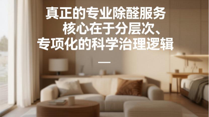 除甲醛公司专业与否？核心看这两大关键