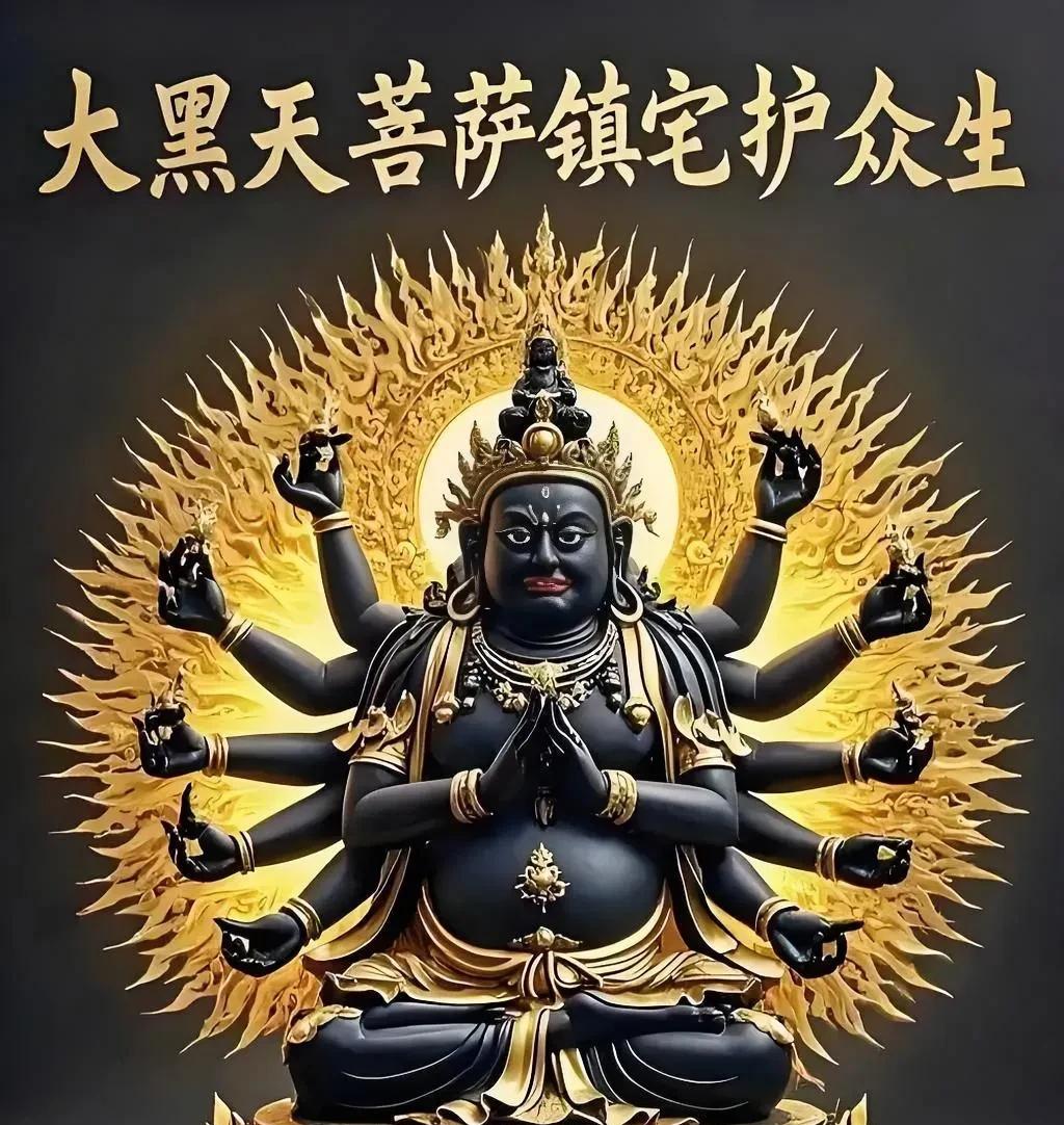 【农历六月廿四，祈愿尊胜大黑圣母菩萨圣诞】
今日农历六月二十四，部分佛教传承中，