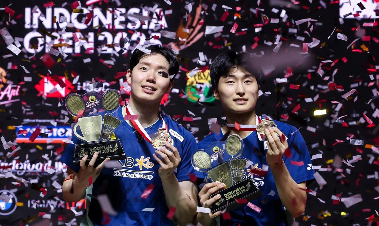 #记录我的2025# 阻击徐金，看来只能靠飞丁了
刚刚，日本羽毛球公开赛男双第一