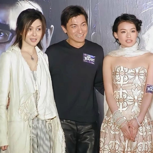 关之琳舒淇不愧是香港娱乐圈顶级美女，娇美如花赏心悦目，和天王刘德华站一起太养眼了