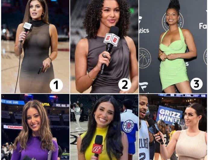 NBA的美女记者，身材都有点唬人!
1号：Trish Christakis
