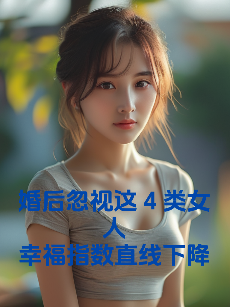 婚后忽视这4类女人，幸福指数直线下降