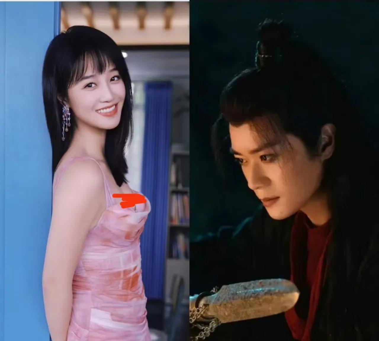 一觉醒来  蓝盈莹天塌了
倒不是她被传出绯闻了
也不是她饰演的浣碧又被骂了
而是