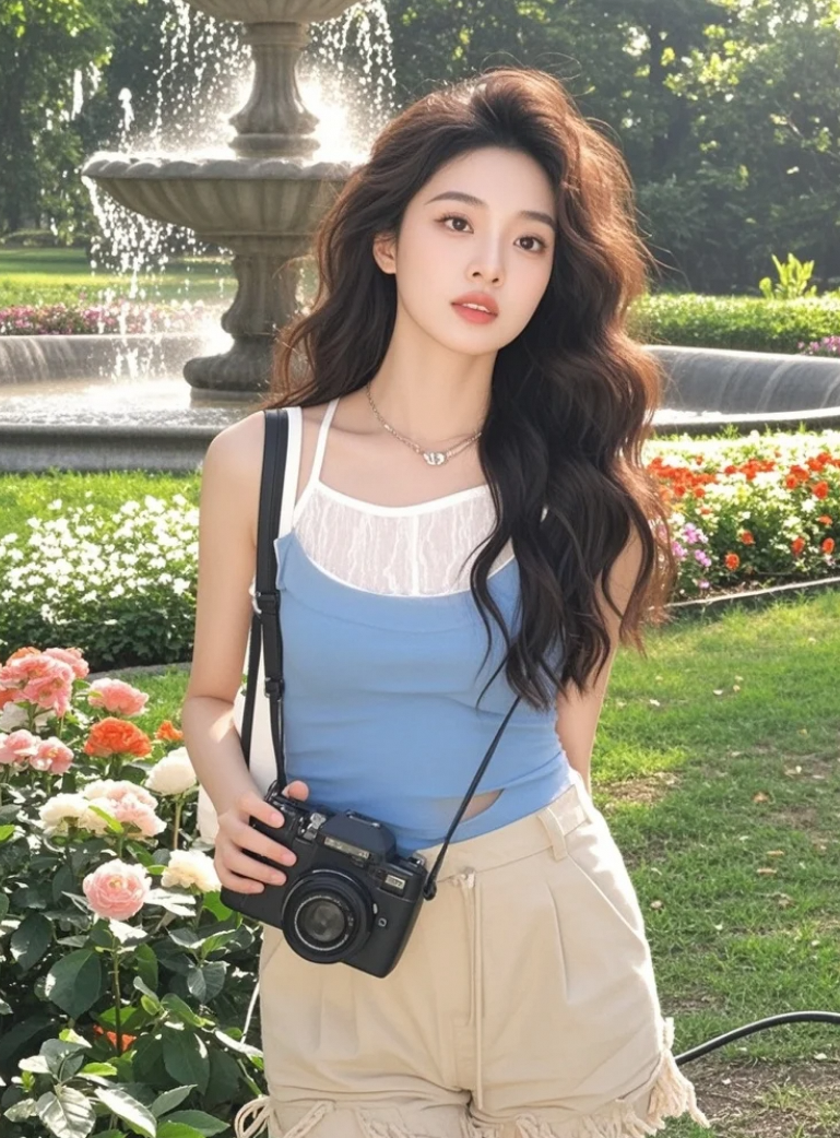 颜值天花板！美女小姐姐的生图直出，这脸是真实存在的吗？
