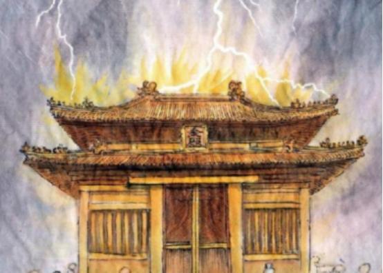 建国之后，为保护武当金殿，专家们给它装了避雷针，可自此以后，这座金殿的奇观“雷火
