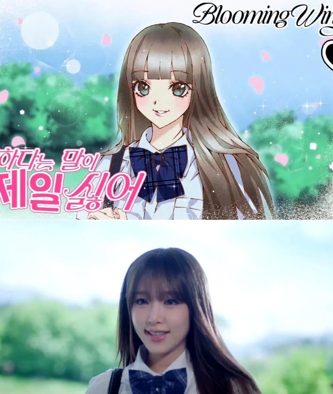 #崔叡娜新专造型戳中我了#
崔叡娜终于带着新专回归啦！戴上耳机瞬间梦回校园时光～