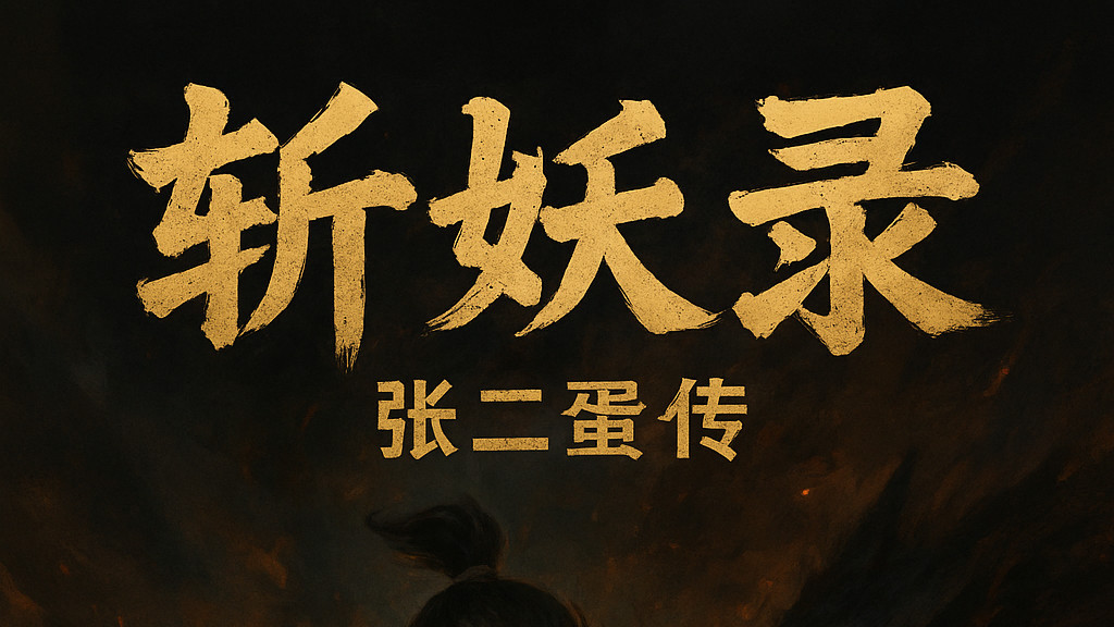 《斩妖录·张二蛋传》 第一章 · 枯岭惊变