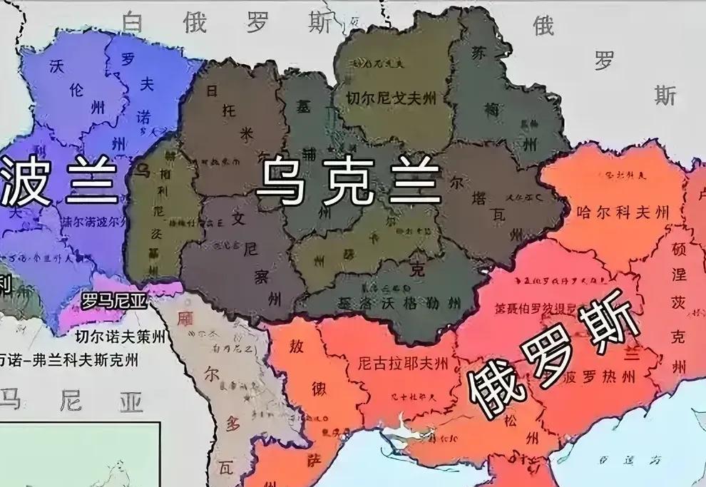 要是乌克兰变成这个样子，那么问题来了就完成变成一个内陆国了，以后乌克兰想要发展也