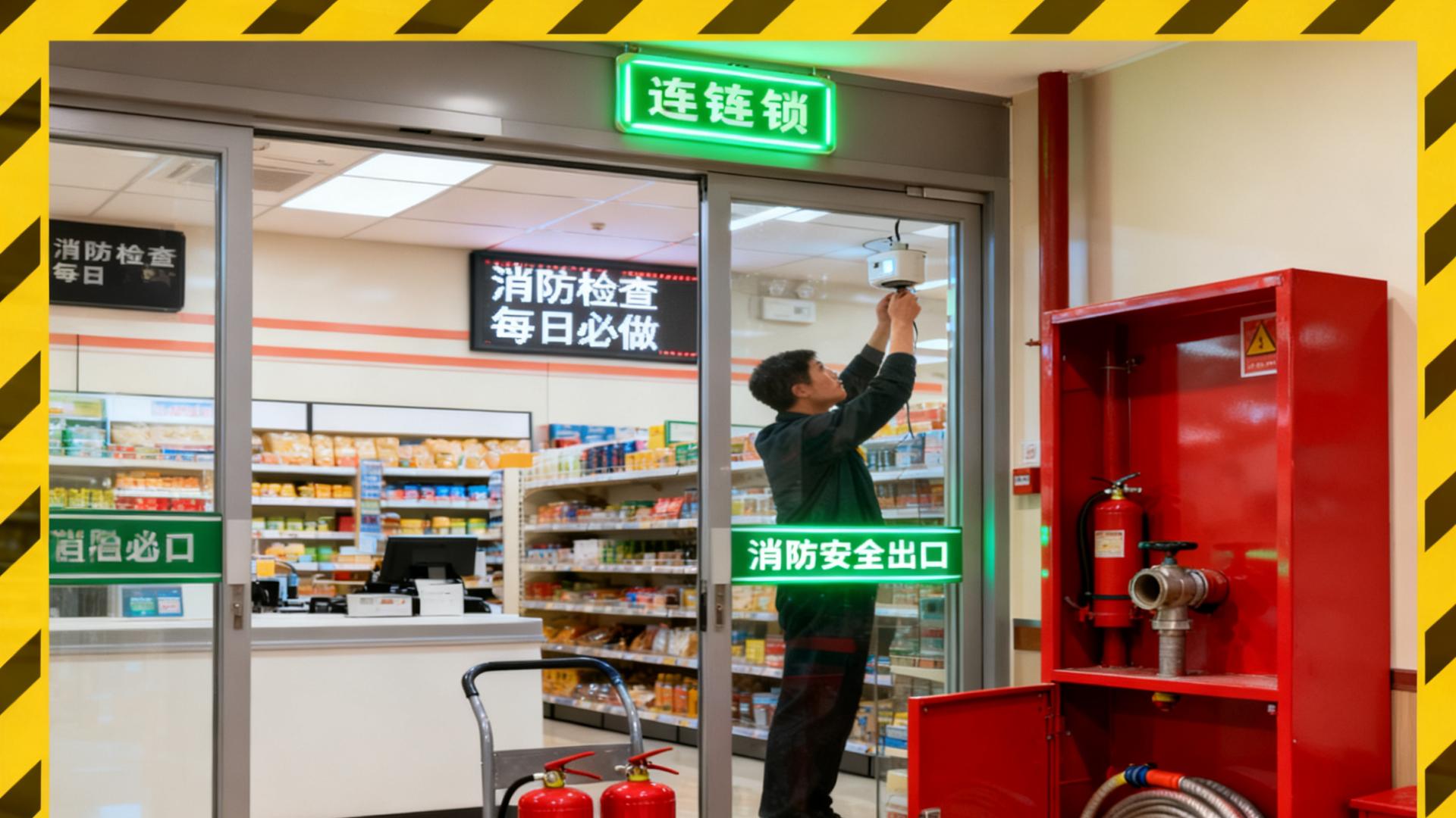消防宣传月，连锁门店如何做好消防设备&安全用火检查？