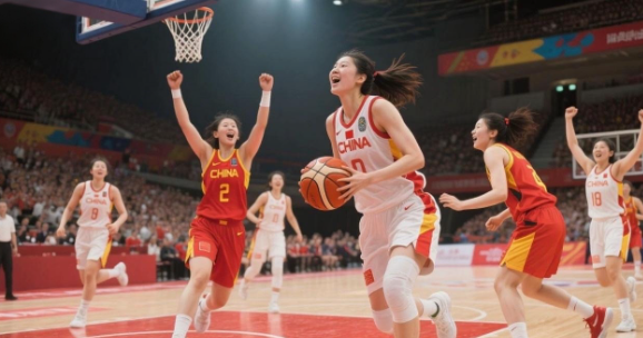 中国女篮101:92力斩日本，热血三连胜燃爆赛场

北京时间6月18日晚，女篮热