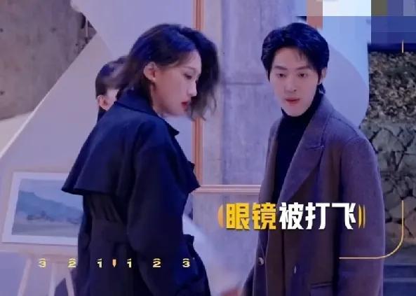 张婉莹在拍扇其他演员耳光这场戏的时候，刚用力扇了其他演员她就叫停了，导演看后一言