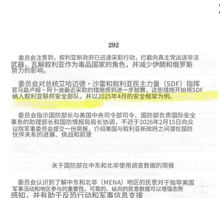 日前美国军事委员会在与美国众议院议员的会议上，要求叙利亚实施联邦制，库尔德武装不