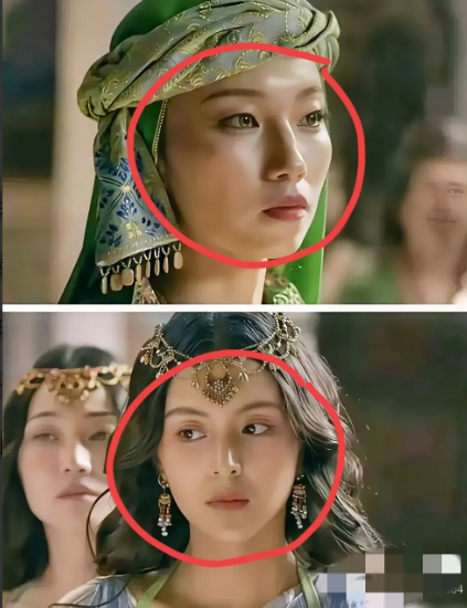 没看过《长安的荔枝》
以为上面侍女下面公主，正想说公主挺漂亮啊，结果闺蜜说，上面