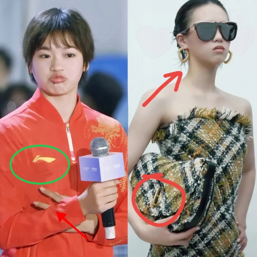 我问我妈，你觉得李宁代言人，是全红婵合适还是陈芋汐合适？

答案一出口，直接把我