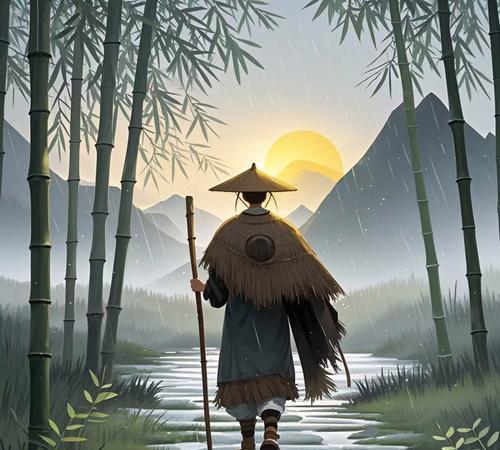 讲给孩子们的古代寓言故事
竹林中的隐士与迷途的旅人
在一片葱郁的竹林深处，住着一
