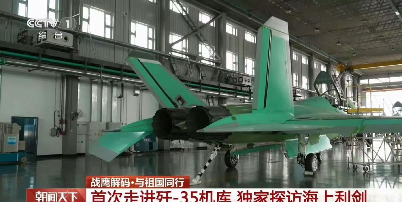 主流大媒体探秘J35生产基地，满布未涂装的“雏鹰”，潜台词：不够先进随便展示！东