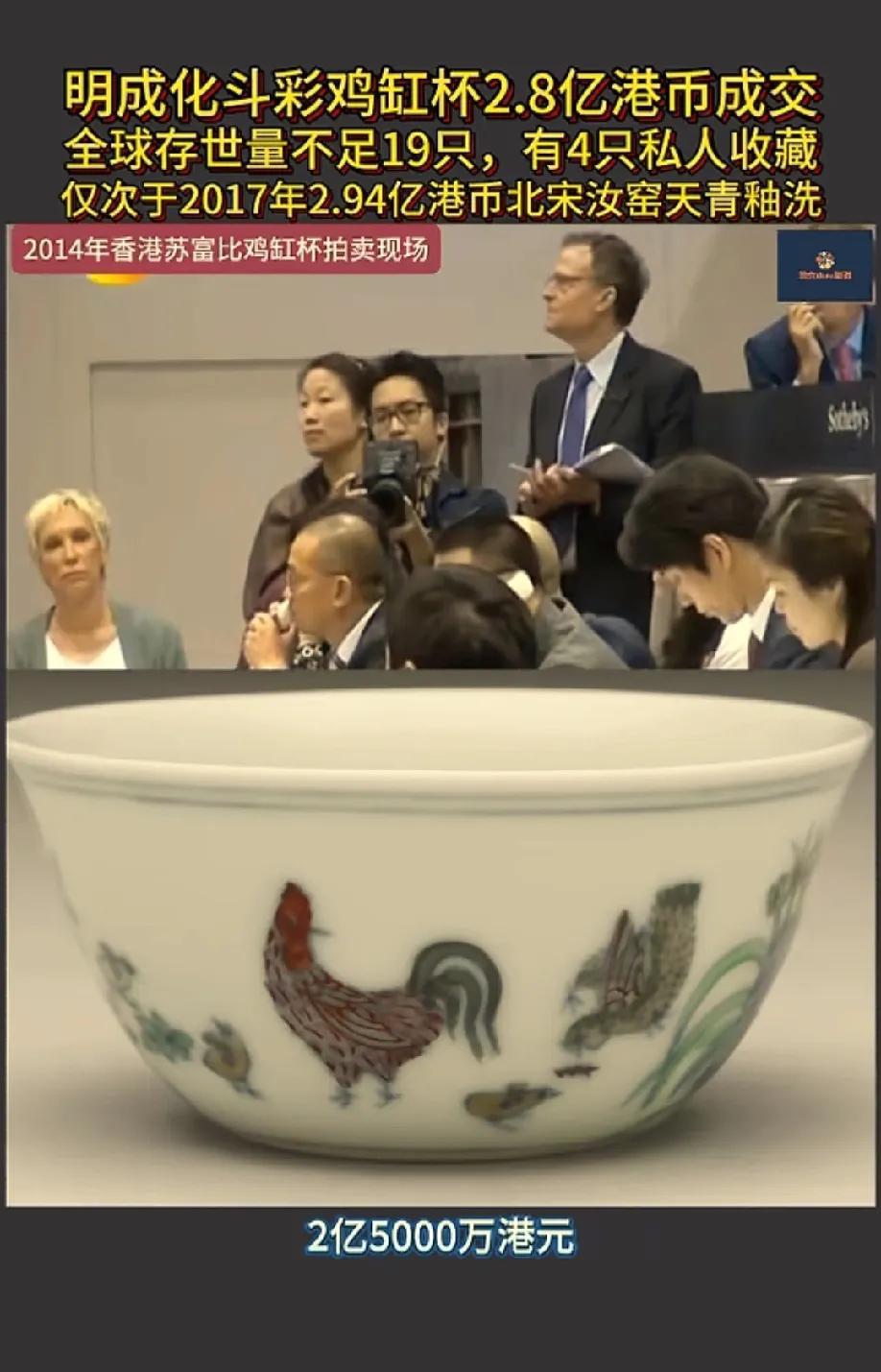 拍卖2.8亿的鸡缸杯，董宇辉直播间今晚999元一个！与辉同行景德镇陶瓷专场上了一