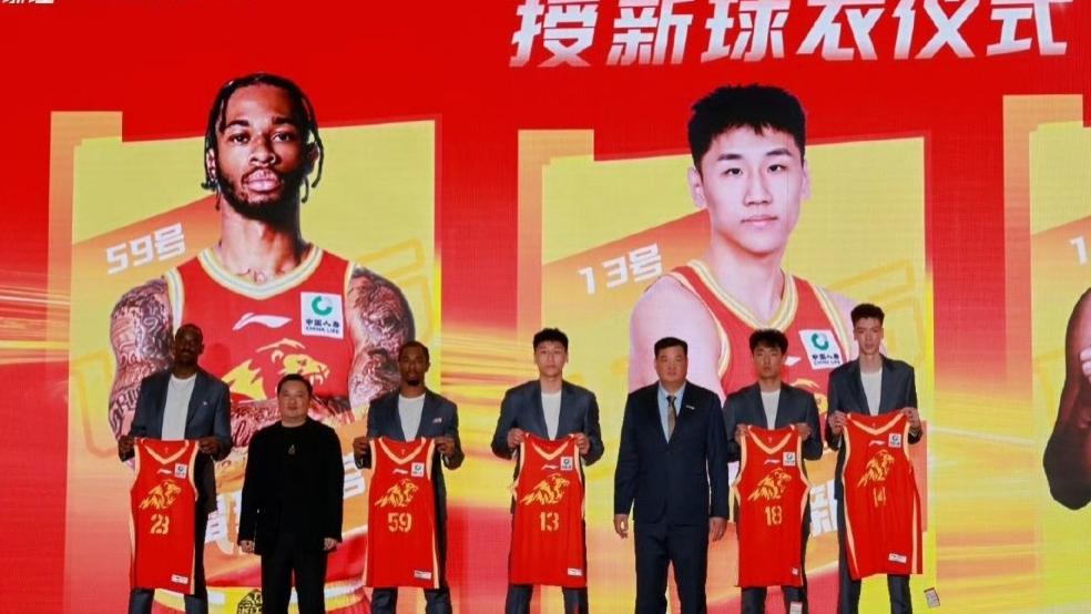 浙江广厦男篮出征仪式