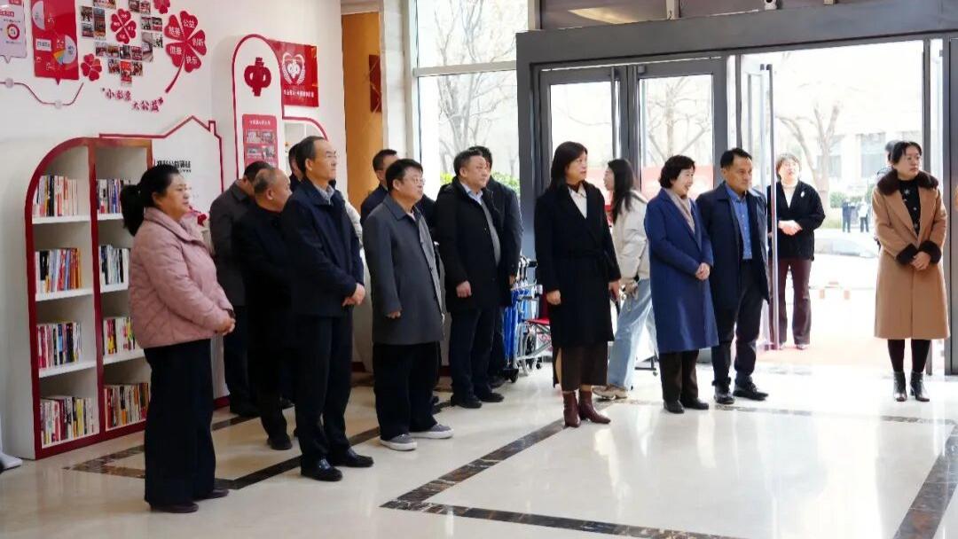 世纪金榜张泉董事长参加槐荫区人大常委会2025年民生实事项目专项视察活动