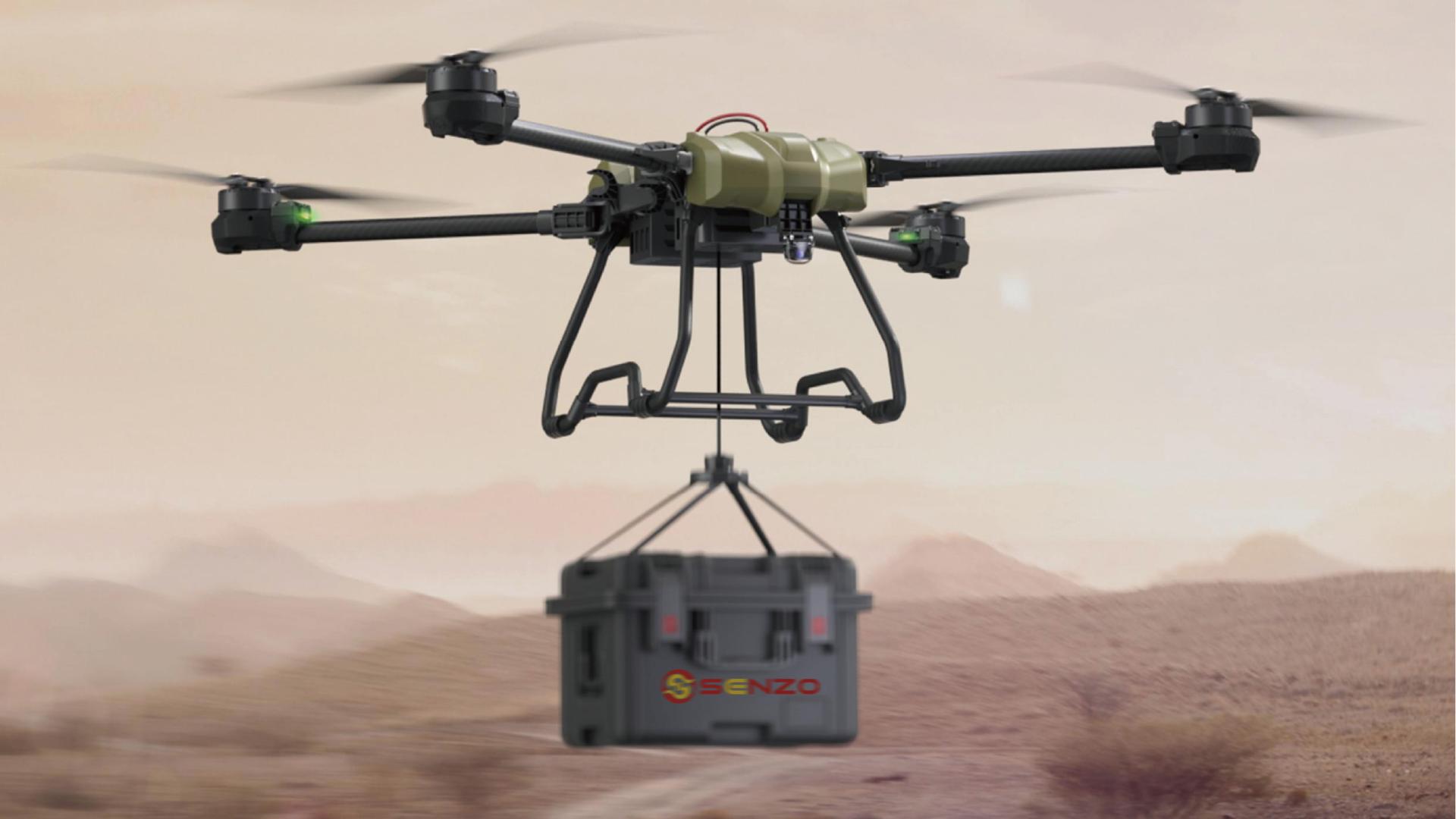 神州吊运无人机：精准定义工业级重载运输新标杆