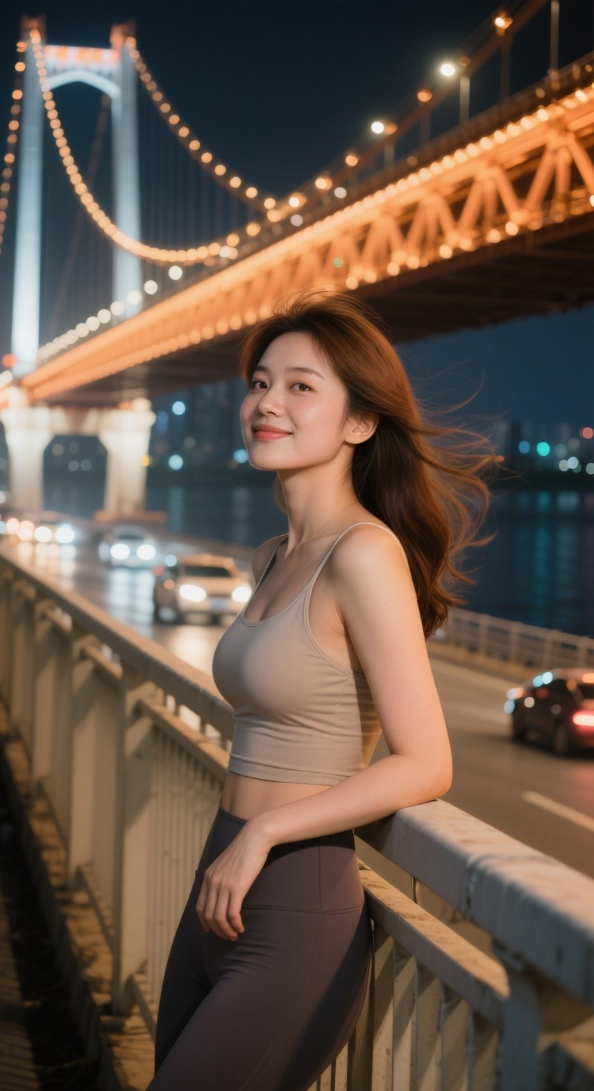 运动女神小憩间，蜜桃臀悄然显现