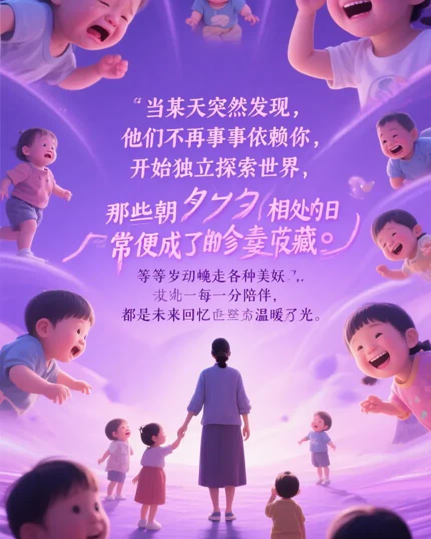 [烟花][烟花][烟花]
珍惜陪伴孩子们的时光吧，
尽管他们各种调皮捣蛋不听