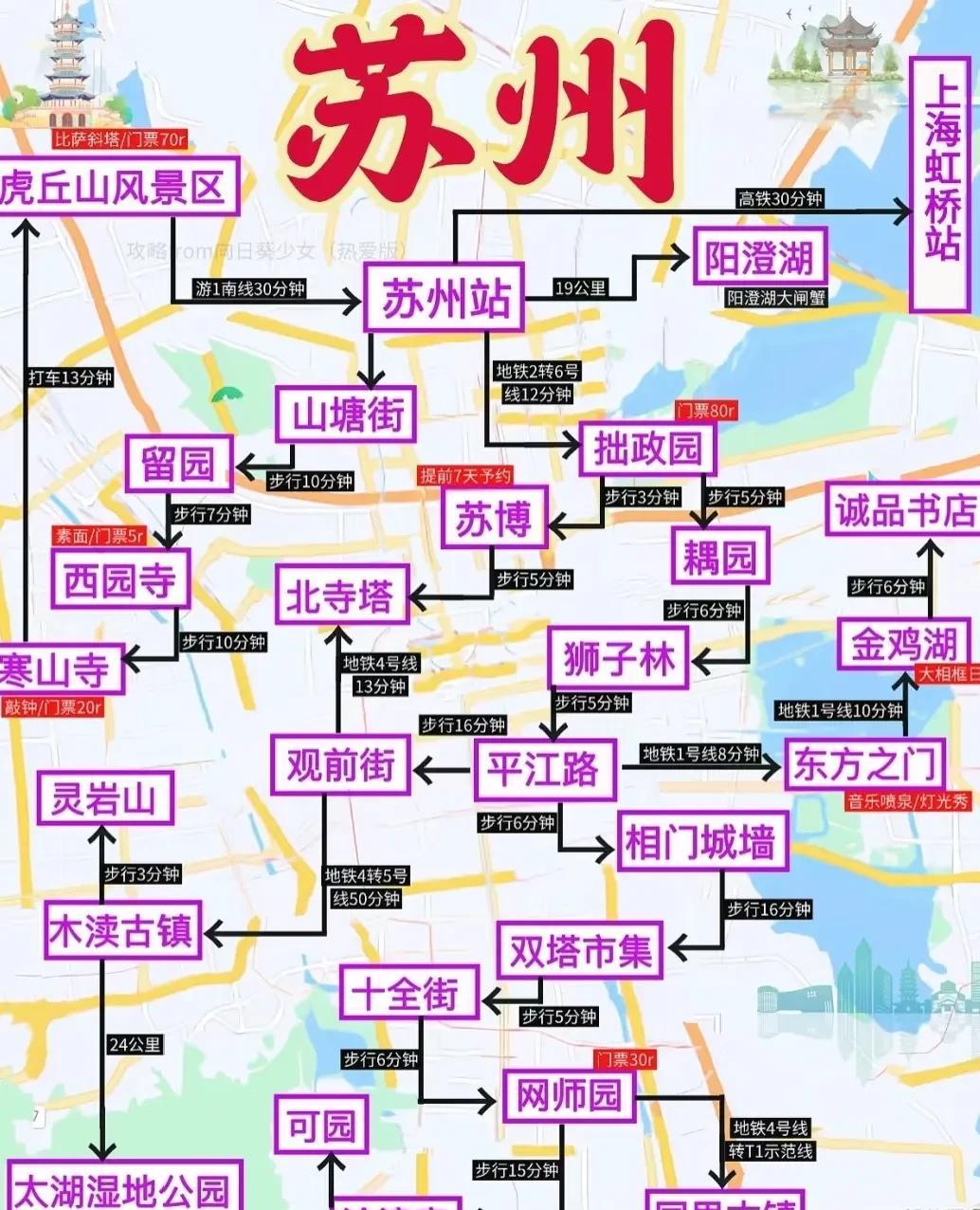 问大家一个问题
第一次去苏州旅游
第一站先到哪里打卡最好呢？
有哪些当地美食值得