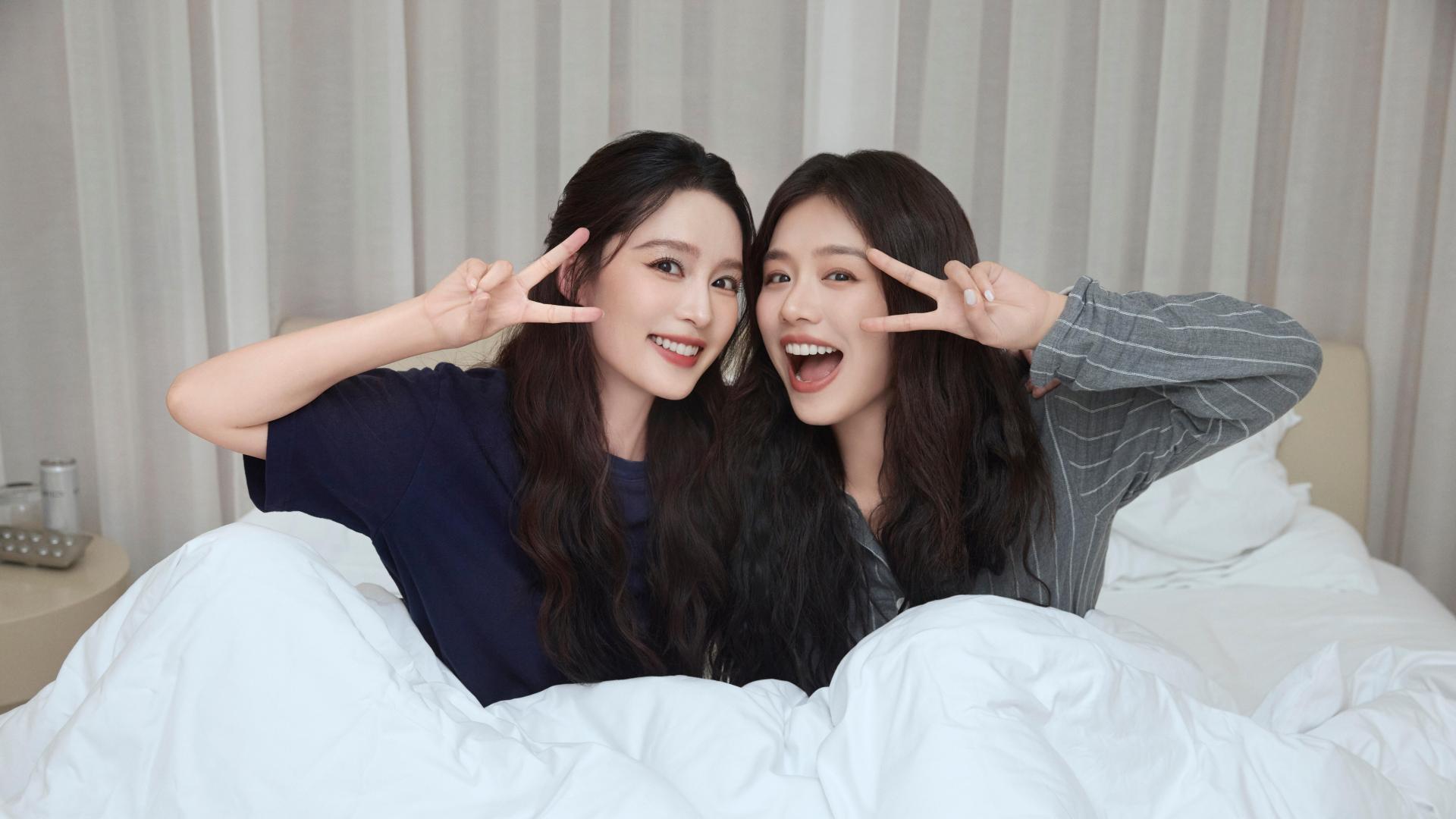 沁梅竹马同床共被窝？这甜蜜闺蜜情让我直呼甜到上头啦！